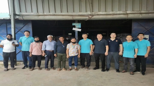 英国上市公司365践行“一带一路"倡议，与中慧集团共同访问孟加拉客户，致力于将胆